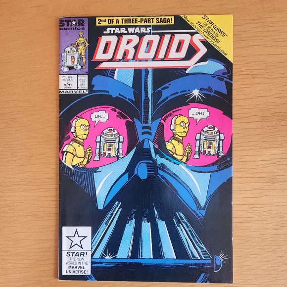 Star Wars Droids #3 & #7, 1980s Marvel comic books (Lot of 2) - Picture 7 of 15